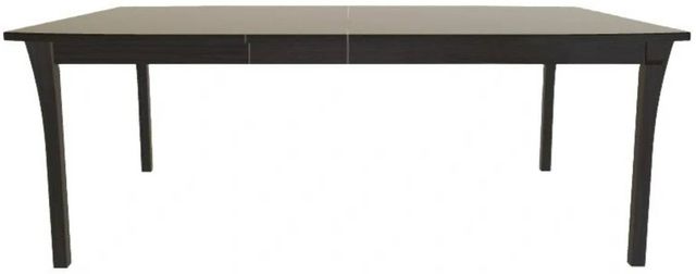 Mavin Customizable 60" x 60" Boat Extendable Dining Table with 2 Leaves-1