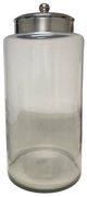 A & B Home Kiri 2-Piece Gray Decorative Bottle Set-0