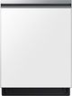 Samsung Bespoke 24" White Glass Top Control Built-In Dishwasher-2