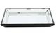 A & B Home Waverly Black Large Mirrored Square Tray -1