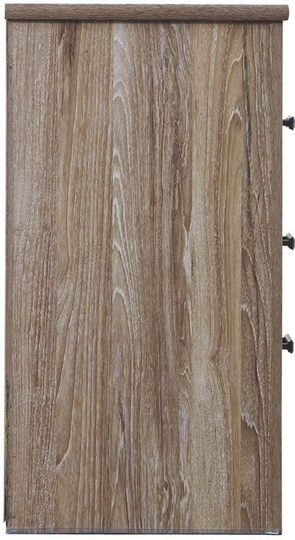 Signature Design by Ashley® Zelen Warm Gray Nightstand-2
