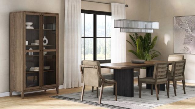 Bernards Elure Latte Sling Dining Side Chair-2