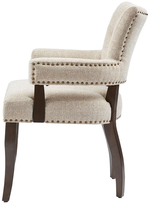 Olliix by INK+IVY Cream Set of 2 Brooklyn Dining Arm Chairs-2