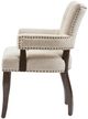 Olliix by INK+IVY Cream Set of 2 Brooklyn Dining Arm Chairs-2