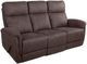 GoBerce® Brown Reclining Sofa-0