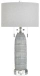 Stylecraft Greyson Silver Table Lamp-0