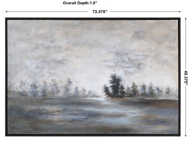 Uttermost® Evening Mist Hand Painted Canvas-2