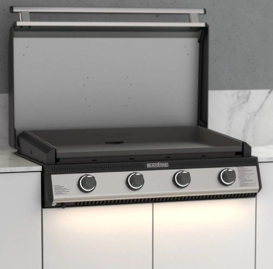 Blackstone® 4-Burner Stainless Steel Built In Liquid Propane Grill-2