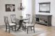 ECI Furniture Graystone Gray Drop Leaf Dining Table-0