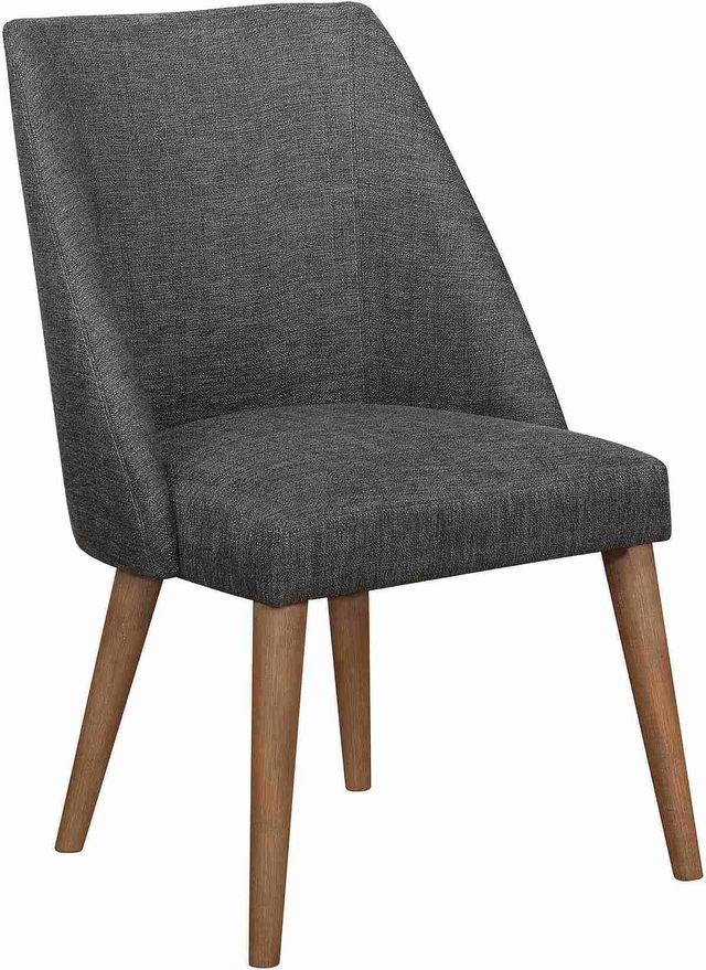 Coaster® Beverly 5-Piece Dark Cocoa/Dark Grey Dining Set-2
