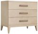 Hooker® Furniture Westwood Polished Limestone 3-Drawer Nightstand-0