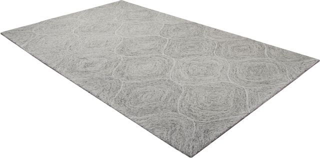Rizzy Home Brindleton Gray 2'6" x 8' Runner Rug-2