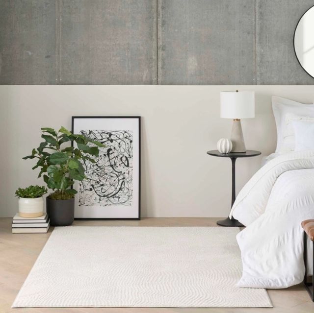 Nourison Home™ DNKY Central Park West Ivory 5'x7' Style 1 Area Rug-1