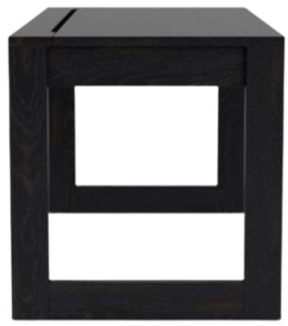 Riverside Furniture Westwood Ebony Whiskey Oak Writing Desk-3