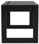 Riverside Furniture Westwood Ebony Whiskey Oak Writing Desk-3