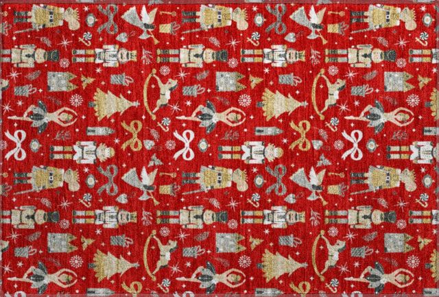 Dalyn™ Rug Company Merry & Bright MY29 5'x8 Style 2 Area Rug-1
