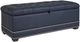 Smith Brothers Customizable 895 Leather Storage Ottoman-0