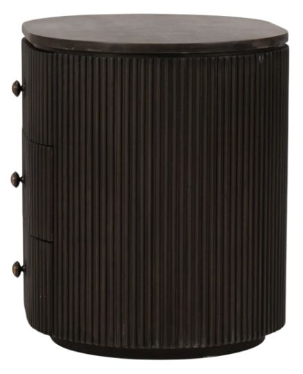 Bramble Customizable Kraton Oval Bedside Table-3