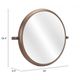 Zuo Modern Rand Gold Mirror-4