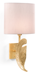 Chelsea House Gold Leaf Palm Leaf Sconce-0