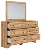 Signature Design by Ashley® Galletyn Warm Brown Dresser and Mirror-3