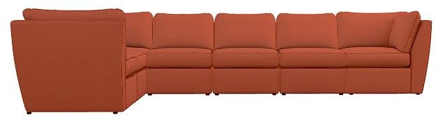 La-Z-Boy® Montrose 7-Piece Spice L-Shape Sectional-1