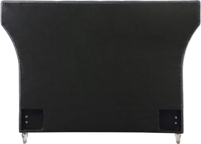 Meridian Furniture Kira Gray Queen Upholstered Bed-3