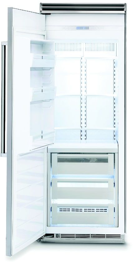 Viking® 5 Series 19.2 Cu. Ft. Alluvial Blue Professional Left Hinge All Freezer-1