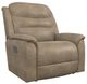 La-Z-Boy® Rosewood Mushroom Power Rocking Recliner with Headrest-0