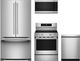 KitchenAid® 4 Piece Stainless Steel Electric Kitchen Package-0