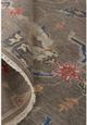 Feizy Bhatia Dark Gray/Multi-Colored 5' x 8' Rug-3