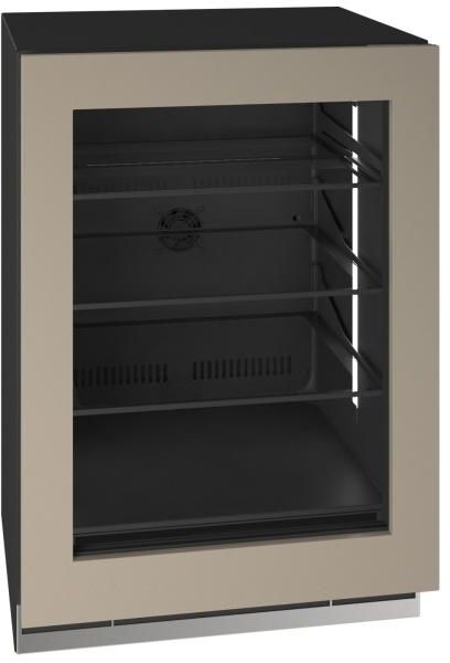 U-Line®  Home Collection 24" 5.1 Cu. Ft. Panel Ready Refrigerator with Glass Door-1