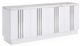 VIG Furniture Modrest Kingsley Stainless Steel/White Buffet-0