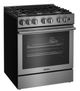 Blomberg­® 30" Stainless Steel Slide-In Dual Fuel Range-1