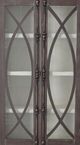 Vintage Furniture Fish Vitrine with Mirror-1