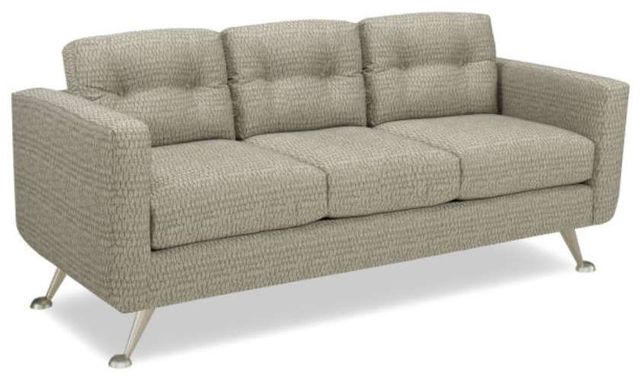 Parker Southern Margo Brushed Nickel/Etched Gunmetal Sofa-1