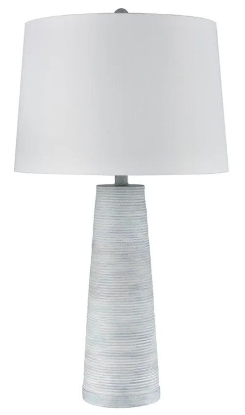 Stylecraft Skylight Wash/Silver Table Lamp-0