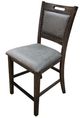 American Wholesale Furniture Colorado 5-Piece Antique Light Brown Pub Dining Room Set-2