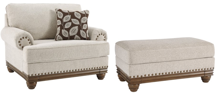 Signature Design by Ashley Harleson 2 Piece Wheat Living Room Set