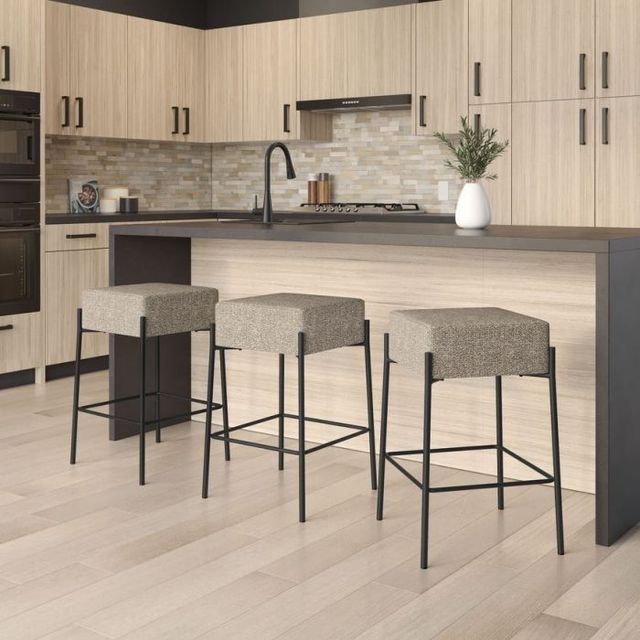 Amisco Customizable Otis Upholstered Counter Stool-1