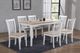 TEI Slatback Natural/White Side Chair-1