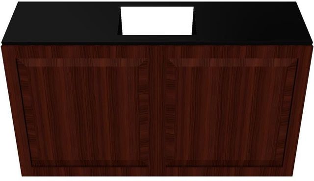 Vent-A-Hood® 48" Black Tilt-Out Wall Mounted Range Hood-0