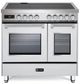 Verona® Ultima 36" Matte Black Freestanding Electric Range-0