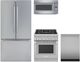 Thermador® 4 Piece Stainless Steel Gas Kitchen Package-0
