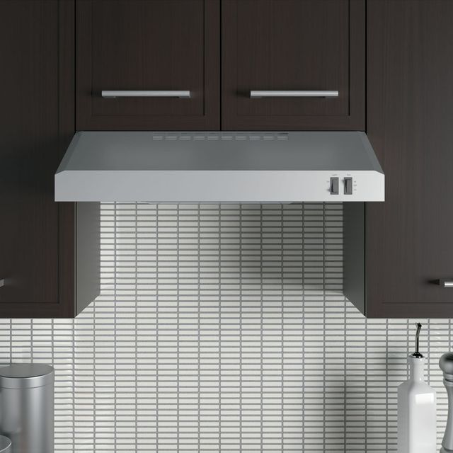 GE® 24" Stainless Steel Under Cabinet Range Hood-3
