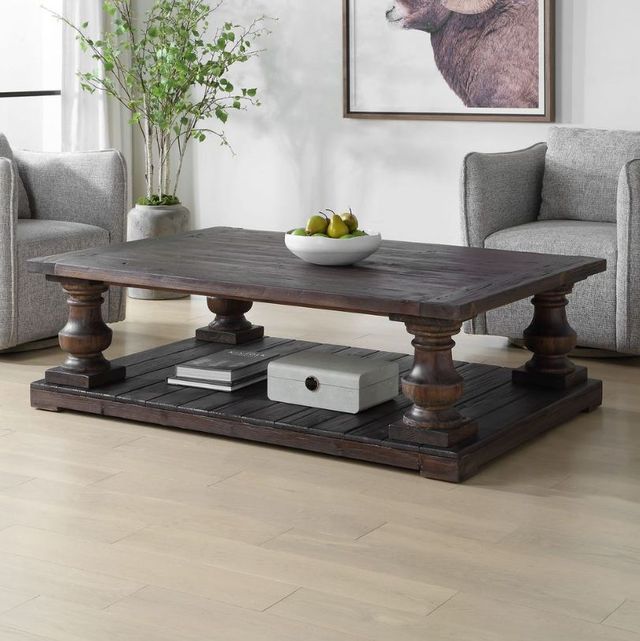 Uttermost® Stratford Walnut Coffee Table-2