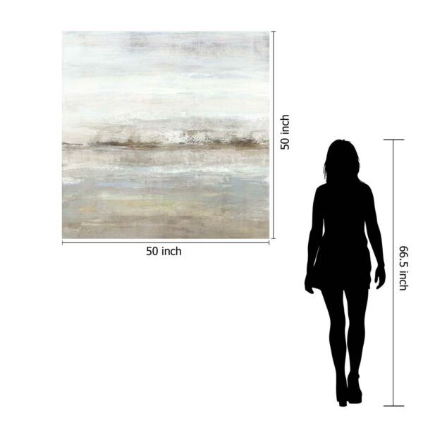 Classy Art Style 25 Floating Tempered Glass with Foil Wall Art-3