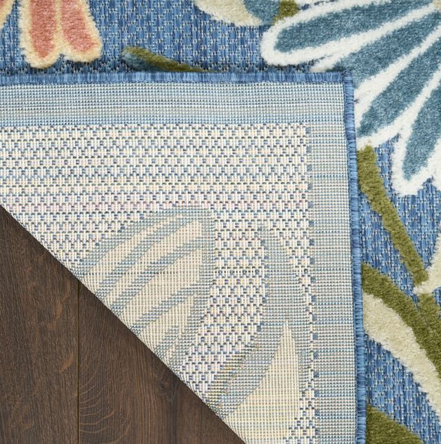 Nourison Home™ Aloha Blue Sage 5'x8' Area Rug-2