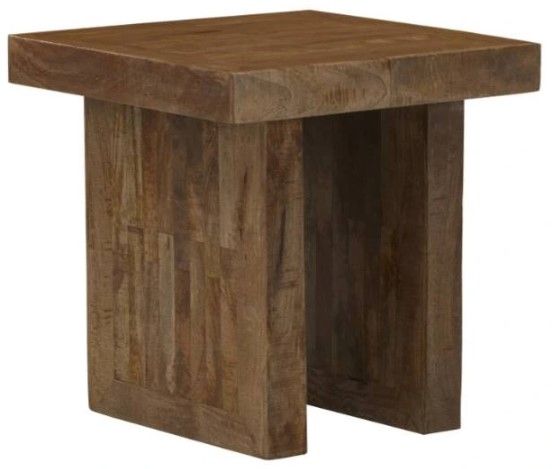 Jaipur Furniture MacLure Brown Lamp Table-0