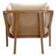 YHD Brisa Brown/Cream Accent Chair-3